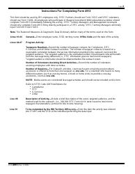 IRS Form 4913 Taxpayer Education Statistical Report, Page 2