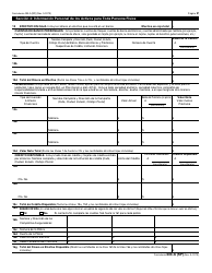 IRS Formulario 433-A (SP) Informacion De Cobro Para Los Asalariados Y Trabajadores Por Cuenta Propia (Spanish), Page 2