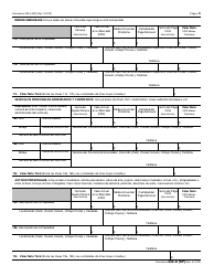 IRS Formulario 433-A (SP) Informacion De Cobro Para Los Asalariados Y Trabajadores Por Cuenta Propia (Spanish), Page 3