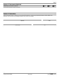 IRS Form 14498 Application for Consent to Sale of Property Free of the Federal Tax Lien, Page 3