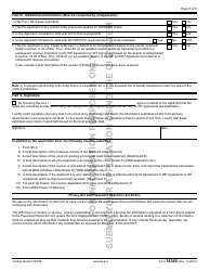 IRS Form 14345 Application for Qualified Intermediary, Withholding Foreign Partnership, or Withholding Foreign Trust Status, Page 5