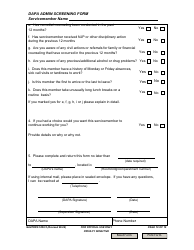 NAVPERS Form 5350/3 Dapa Admin Screening Form, Page 10