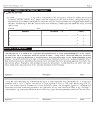 Form REF-01 &quot;Property Tax Refund Request&quot; - New York City, Page 3