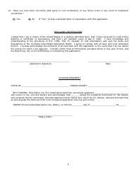 Application for Appraiser Testing - Louisiana, Page 2