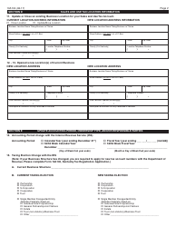 Form 10A104 Update or Cancellation of Kentucky Tax Account(S) - Kentucky, Page 2