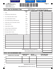 Form ST-3 &quot;Sales and Use Tax Return&quot; - Georgia (United States), Page 2