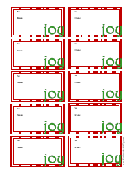&quot;Christmas Joy Gift Tag Template&quot;