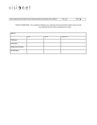 Employee Corrective Action Plan Template - Visionet, Page 2