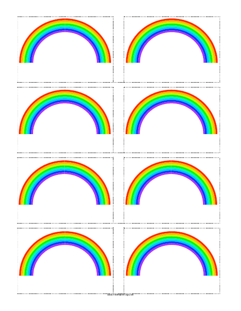 Rainbow Name Template Download Printable Pdf Templateroller
