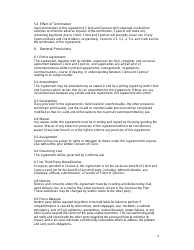 Corporate Sponsorship Agreement Template - Sls - California, Page 4