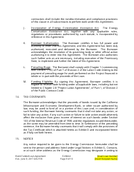 Form CEC-142 Loan Agreement - California, Page 10