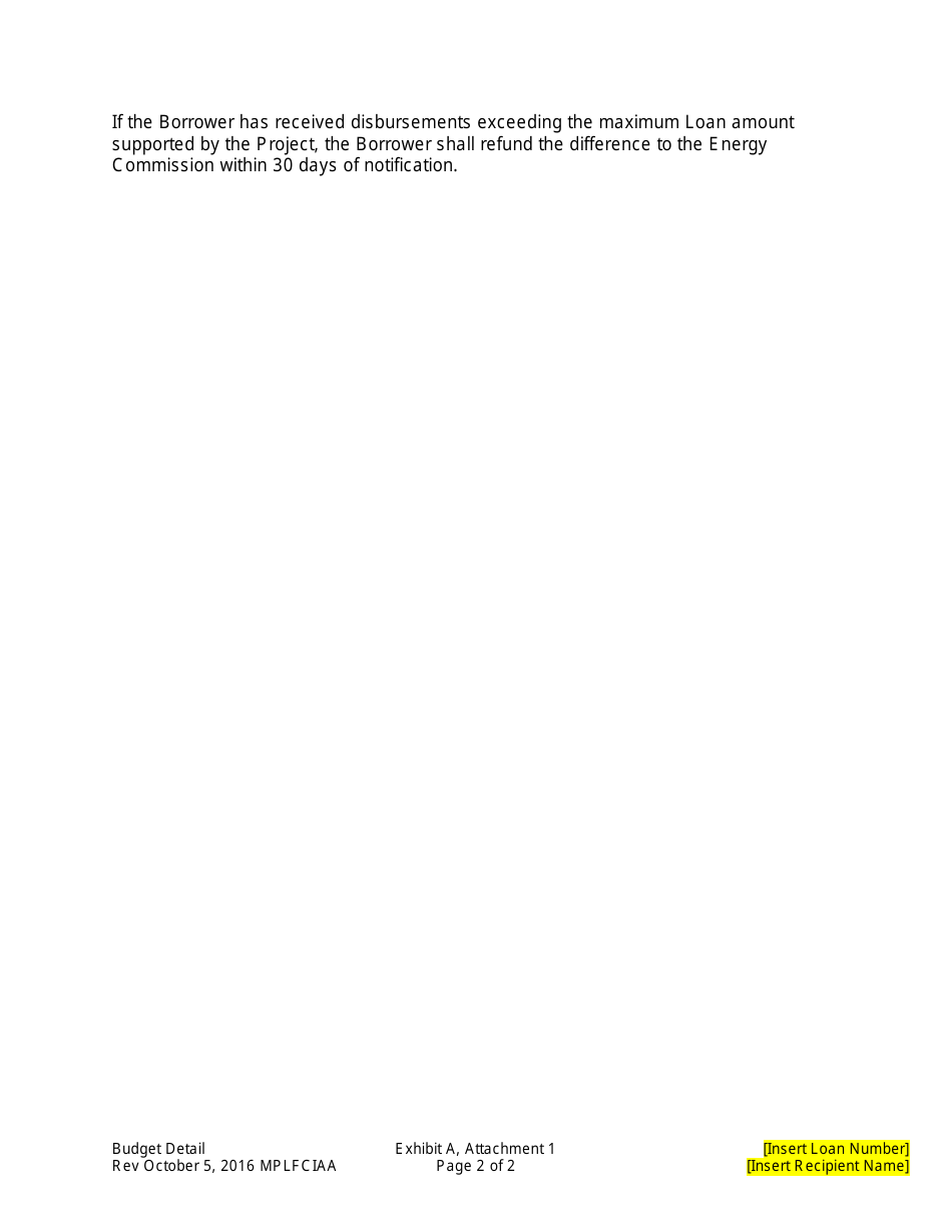 Form CEC-142 Loan Agreement - California, Page 13