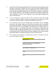 Form CEC-142 Loan Agreement - California, Page 16