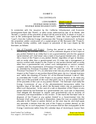 Form CEC-142 Loan Agreement - California, Page 19