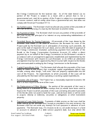 Form CEC-142 Loan Agreement - California, Page 20