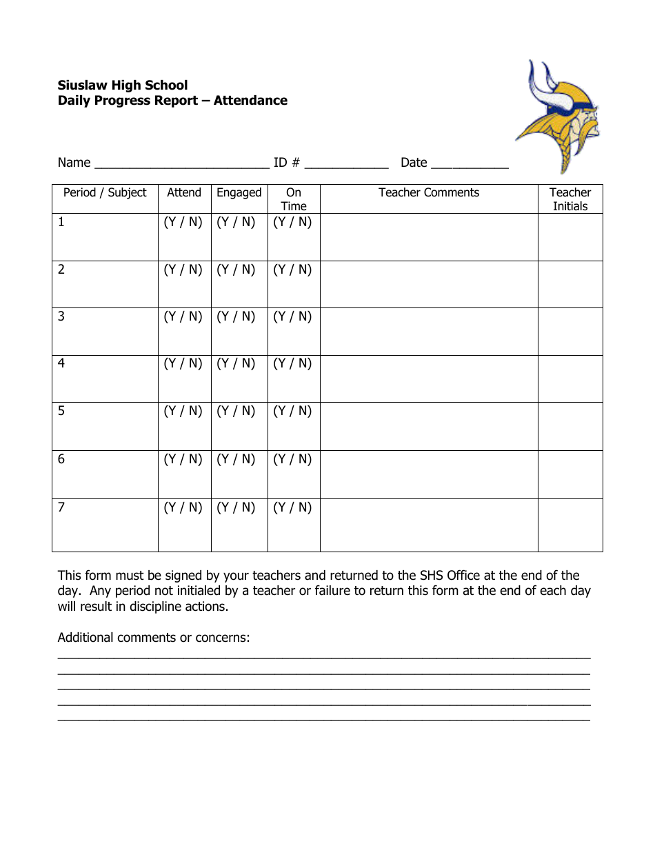 excel student progress report template