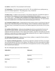 Sublease Agreement Template - Uc San Diego Student Legal Services - San Diego, California, Page 2