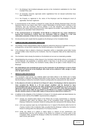 Building Agreement Template - Tables, Page 10