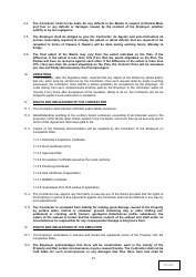 Building Agreement Template - Tables, Page 11