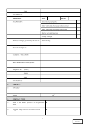 Building Agreement Template - Tables, Page 3