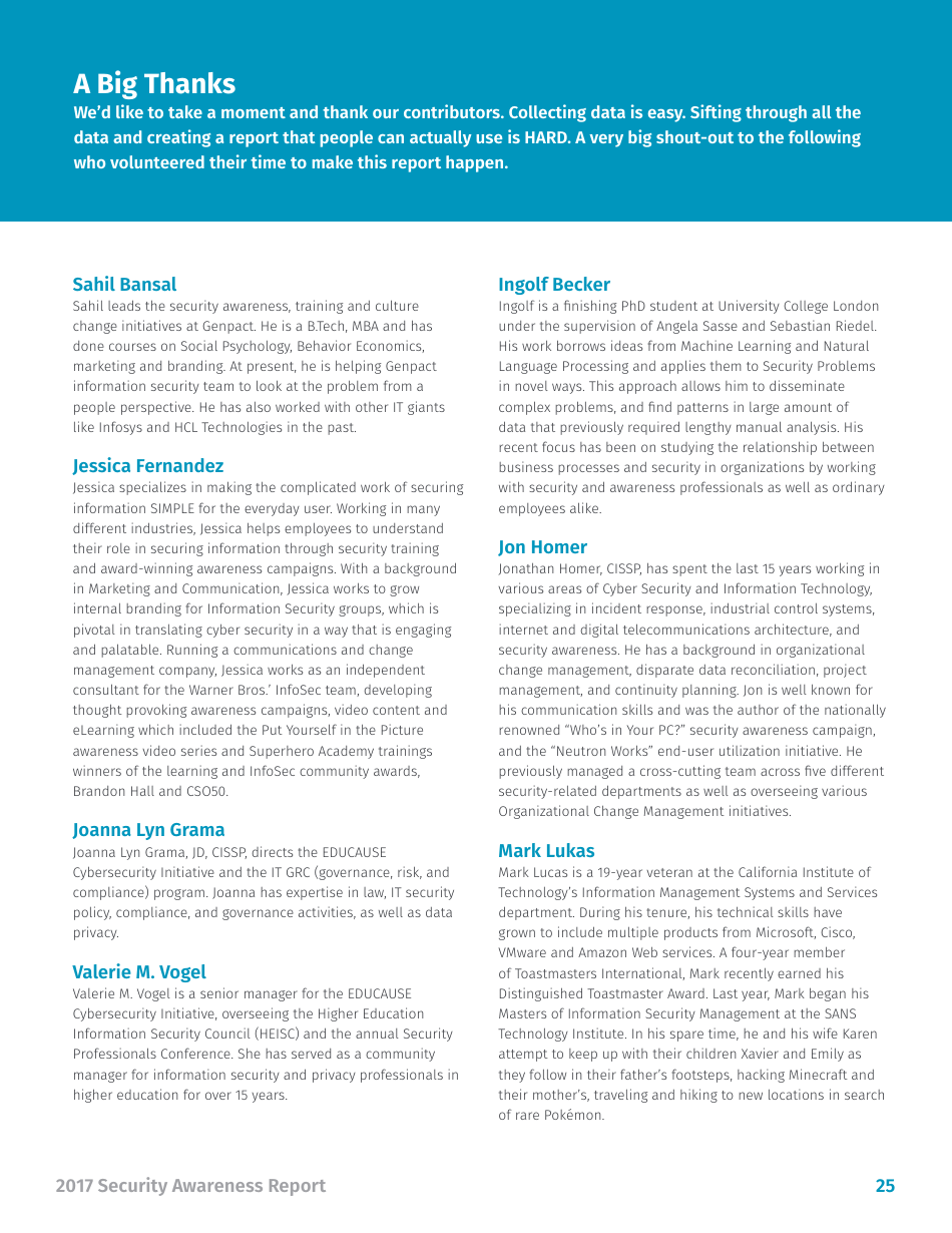 Security Awareness Report - Sans, Page 25
