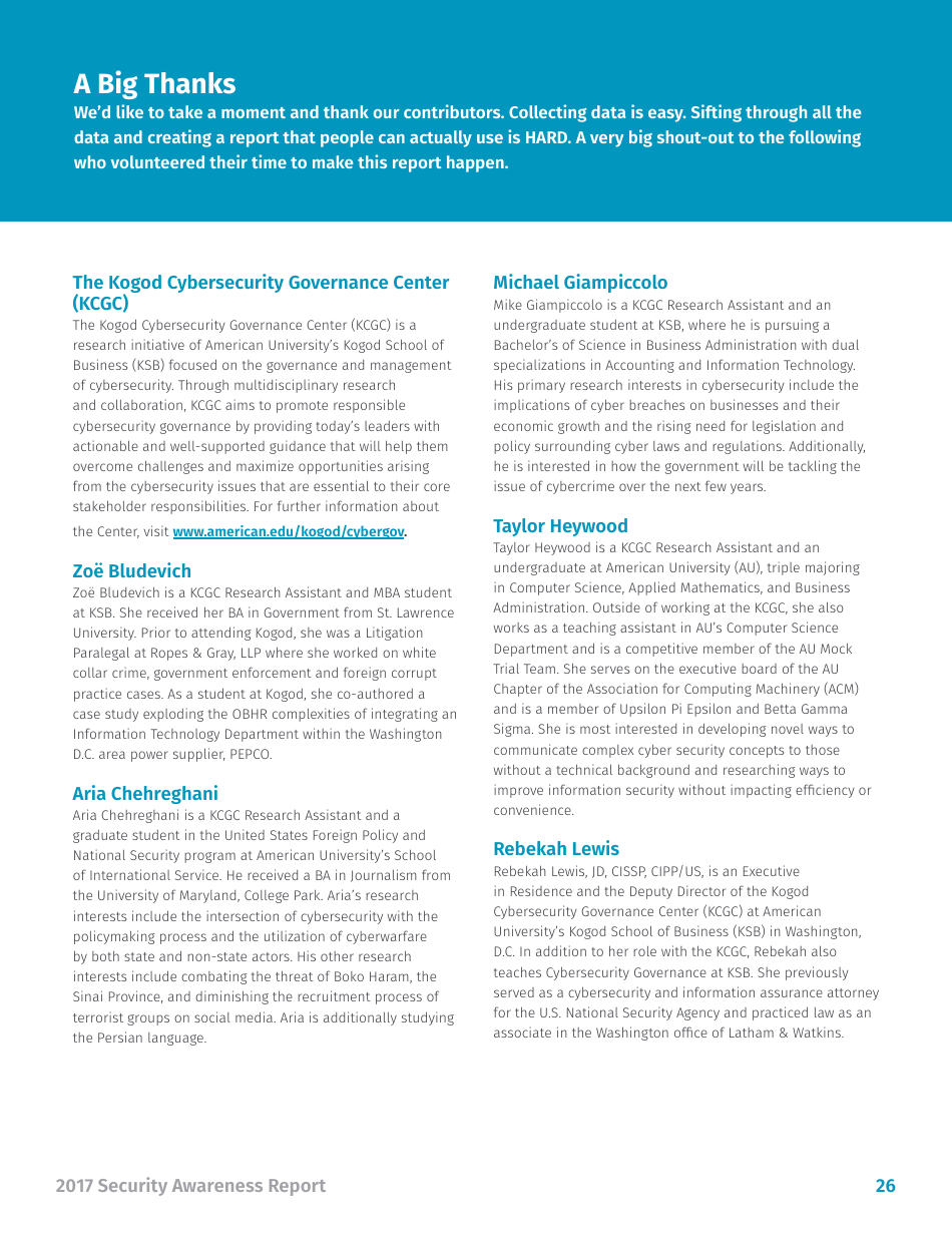 Security Awareness Report - Sans, Page 26