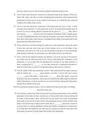 Agreement Adding Silent Partner to Existing Partnership, Page 2