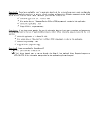 &quot;Montgomery Gi Bill - Chapter 30 Checklist&quot;, Page 2