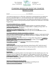 Physical Examination and Medical History Form - Vinland National Center, Page 3