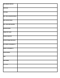 To Kill a Mockingbird Character List Template, Page 2