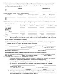 North Carolina Residence &amp; Tuition Status Application Form - North Carolina, Page 3