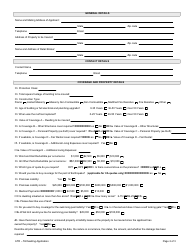 Dwelling Application Form - Inter-Pacific Insurance Brokers, Page 2
