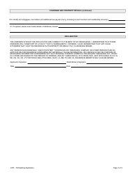Dwelling Application Form - Inter-Pacific Insurance Brokers, Page 3