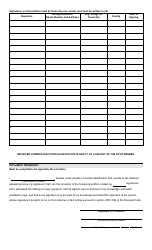 Form 4-G Minor Political Party Nominating Petition - General Election - Ohio, Page 2