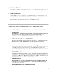 Parent-Teen Driving Agreement Template - I Drive Safely, Page 7