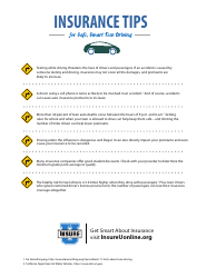 Teen Driver Contract Template - Insure U, Page 2