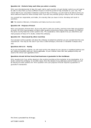 &quot;Caribbean Netherlands Visa Application Form&quot; - Netherlands, Page 9