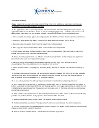 &quot;United Arab Emirates Visa Application Form - Xperienz Travel&amp;holidays&quot;, Page 2