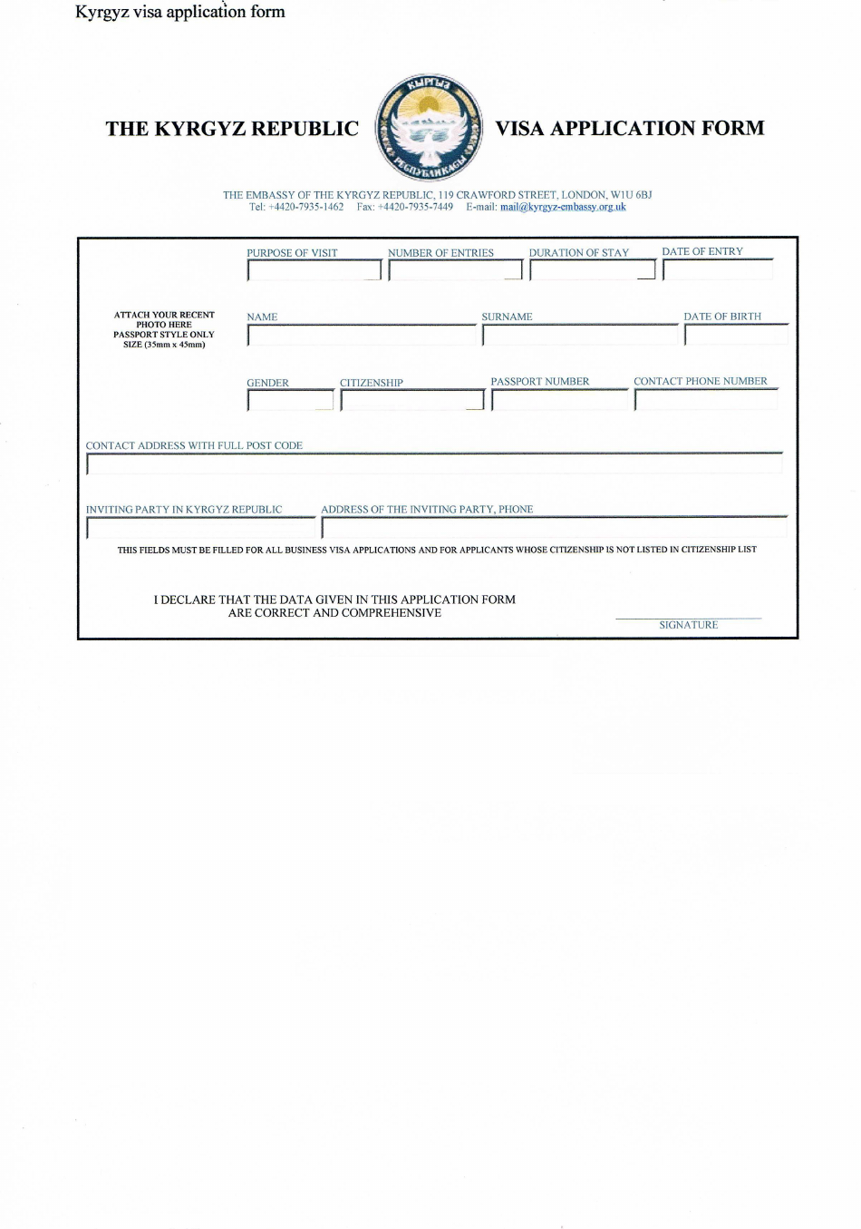 Greater London United Kingdom Kygyz Visa Application Form The Embassy Of The Kyrgyz Republic greater-london-united-kingdom-kygyz-visa-application-form-the-embassy-of-the-kyrgyz-republic