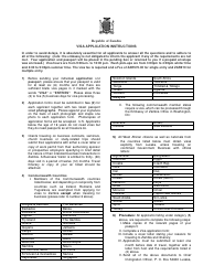 Document preview: Zambia Visa Application Form - High Commission of the Republic of Zambia - Pretoria, Gauteng, South Africa