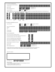 Indonesian Visa Application Form - Embassy of the Republic of Indonesia - Washington, D.C., Page 2