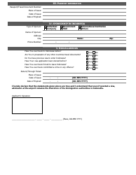 Indonesian Visa Application Form - the Embassy of the Republic of Indonesia - Washington, D.C., Page 2