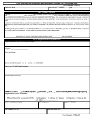 Membership for Middle School Teen (Mst) Services Only Registration Form (6 - 12 Grades) - Army War College, Page 5