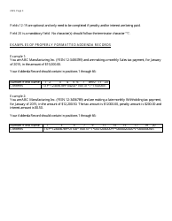 Form 2329 Instructions for Payments of Michigan Sales, Use, Withholding, and Other Michigan Business Taxes Using Electronic Funds Transfer (Eft) Credit - Michigan, Page 3