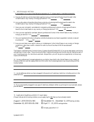 Veterinary Medicine Licensure Application Form - Massachusetts, Page 5