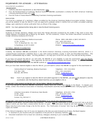 Form VET-01 1016R Application for Exam/License - Veterinarian - Hawaii