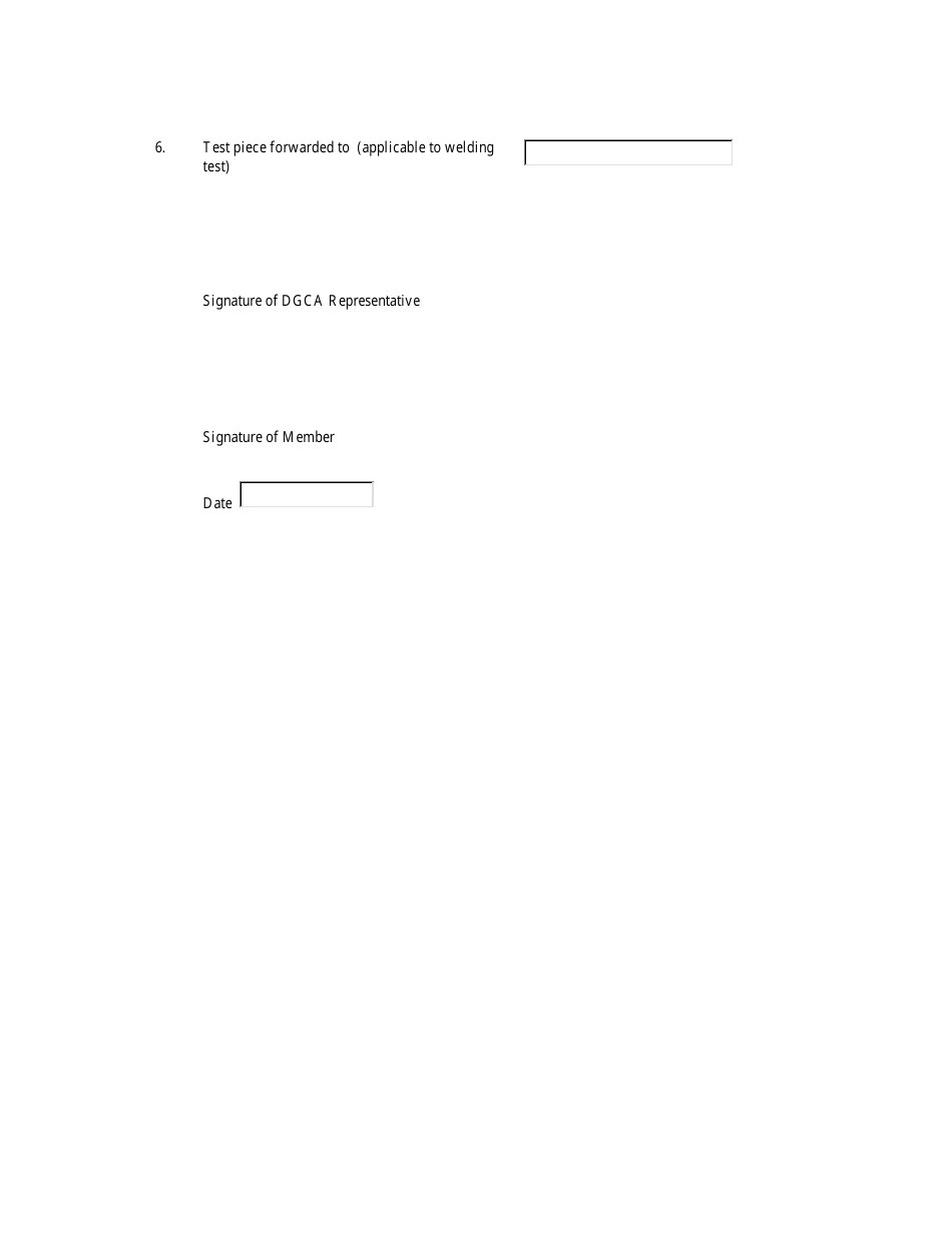 Application Form for Issue / Renewal of Certificate of Competency, Page 3