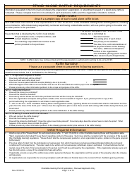 Form 201-R Charitable Gaming Permit Application - Renewal Applicants Only - Virginia, Page 11