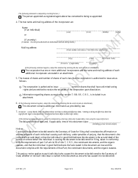Sample Articles of Incorporation for a Profit Corporation - Colorado, Page 2