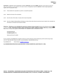 Form FC-4 Application for Withdrawal, Foreign Corporation - Hawaii, Page 3